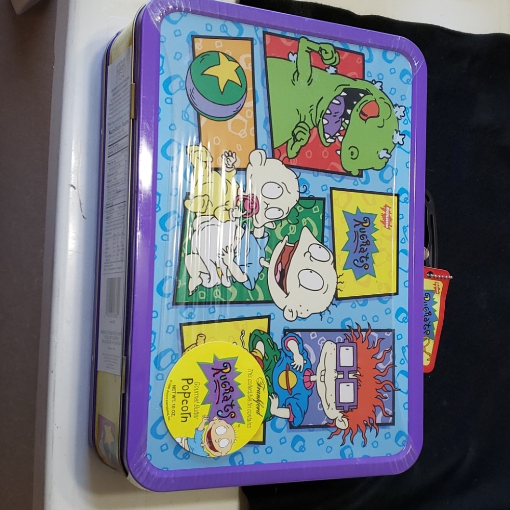 Rugrats Collectable Tin, metal lunchbox